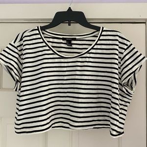 Forever 21 Stripped Crop Top